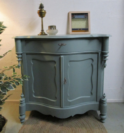 Biedermeier penantkastje meidenkast commode