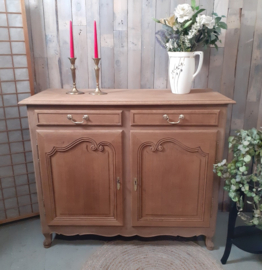 Antieke vintage eiken commode