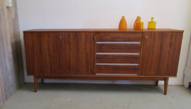 Mid Century retro vintage dressoir in teak