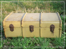 Grote houten diligence koffer (k014)