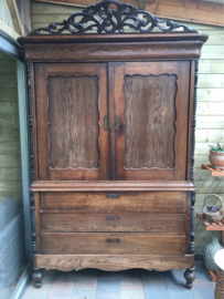 Antiek biedermeier kabinet