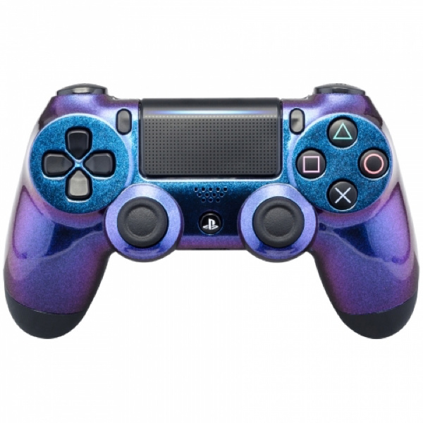 ps4 controller blue purple