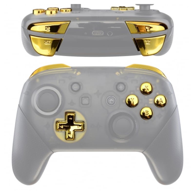 gold nintendo switch pro controller