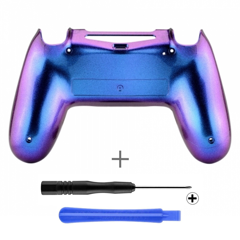 ps4 controller metallic blue