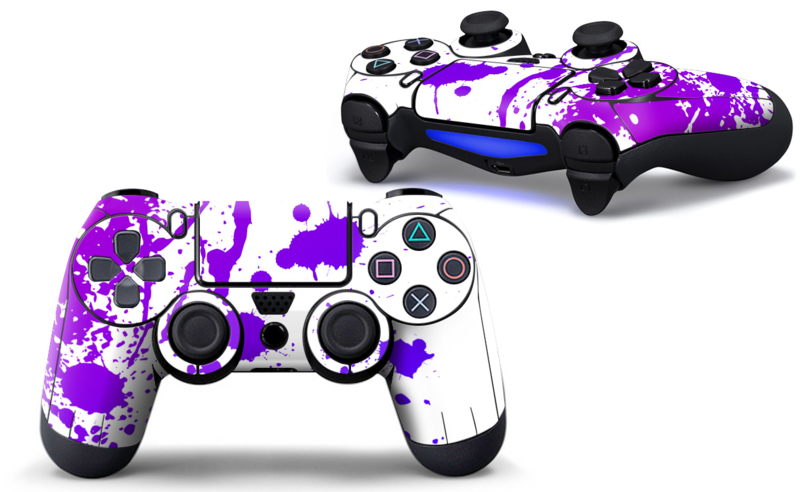 purple playstation controller
