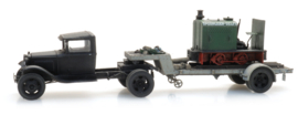 387.556 Ford AA oplegger met Deutz locje HO 1:87