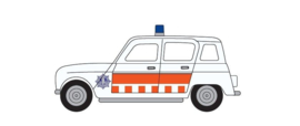 H942294 Renault R4 Politie 1:87