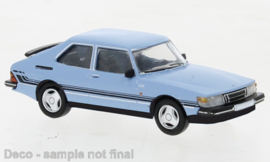 PCX 87 0650 Saab 900 Turbo, lichtblauw/decor 1:87