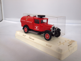 Solido 4422 C4F tankwagen Sapeurs Pompiers 1:43