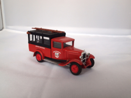 Solido C4F bus Brandweer 1:43