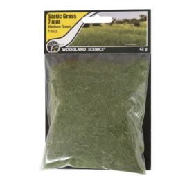 7 mm Static Grass Medium green FS 622