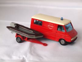 Solido Citroen C35 Brandweer met boot 1:43