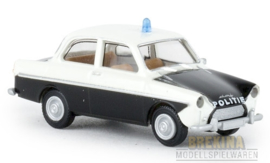 BRE 27720 DAF 600 wit/zwart Politie 1:87