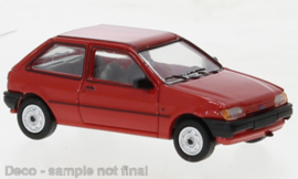 PCX 87 0461 Ford Fiesta MK III rood 1:87