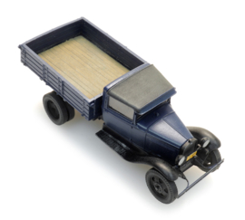 387.497 Ford Model AA open bak blauw HO 1:87