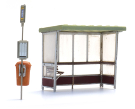 387.454 Bushokje jaren 70/80 - heden HO 1:87