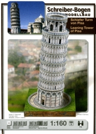 Bouwplaat SB 716   Toren van Pisa