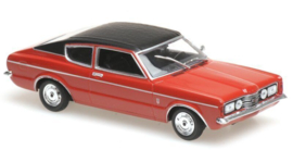 940-081321 Ford Taunus Coupe 1970 rood 1:43