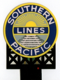 Reclamebord 7072   Southern Pacific HO