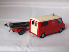 Solido Citroen C35 Brandweer met boot 1:43