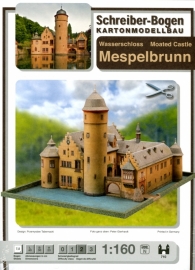 Bouwplaat SB 710   Kasteel Mespelbrunn