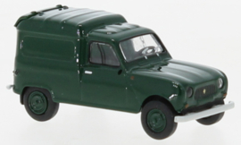 BRE 14754 Renault R4 Fourgonnette donkergroen 1:87