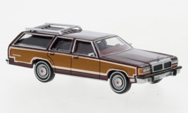 BRE 19627 Ford LTD Country Squire, rood 1:87