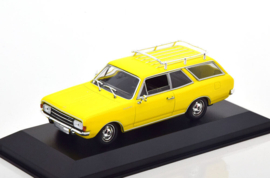 940-046110 Opel Rekord C caravan 1969 geel 1:43