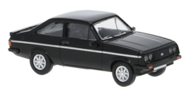 PCX 87 0723 Ford Escort MK II R zwart 1:87