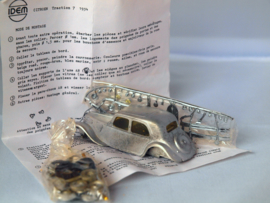 IDEM Citroen Traction 7, witmetalen kit  1:43