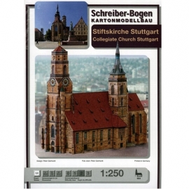 Bouwplaat SB 664   Kerk Stuttgart