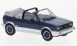 PCX 87 0311 VW Golf I cabrio, donkerblauw/zilver 1:87