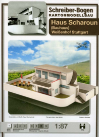 Bouwplaat SB 779 Haus Scharoun (Bauhaus)