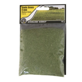 4 mm Static Grass Medium green FS 618