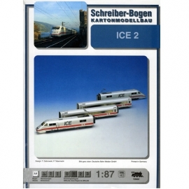 Bouwplaat SB 656   Treinstel ICE 2