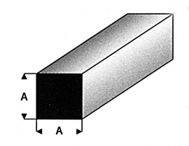 massief profiel vierkant 407-58