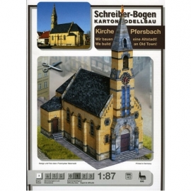 Bouwplaat SB 686   Kerk Pfersbach