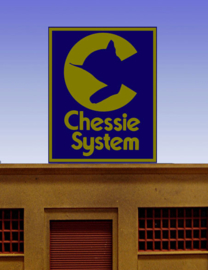 Reclamebord 44-2752   Chessie System HO