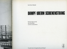 Dampf uberm Schienenstrang