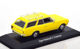 940-046110 Opel Rekord C caravan 1969 geel 1:43