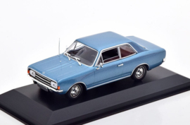 940-046100 Opel Rekord C 1966 blauw 1:43