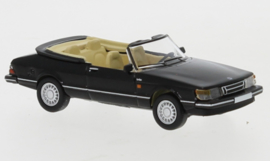 PCX 87 0124 Saab 900 Cabrio zwart 1:87