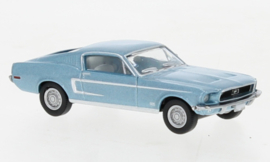 BRE 19603 Ford Mustang Fastback, blauw 1:87