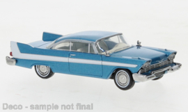 BRE 19678 Plymouth Fury, metallic blauw 1:87