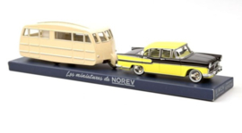 CL5711 Simca Vedette Chambord met Caravan 1:43