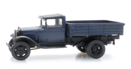 387.497 Ford Model AA open bak blauw HO 1:87
