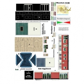bouwplaat N 140   Woonhuis