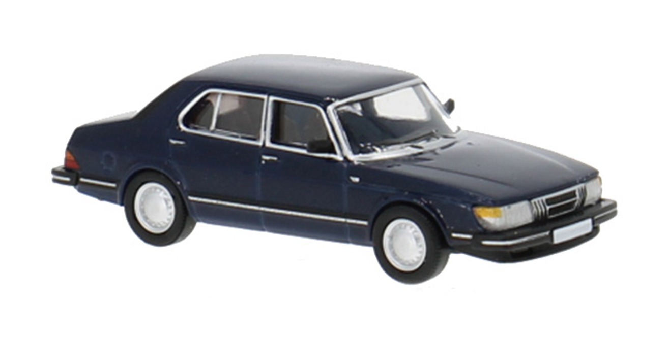 PCX 87 0759 Saab 900 Limousine donkerblauw 1:87