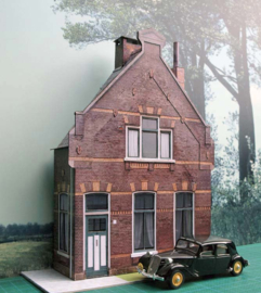 bouwplaat schaal O 700 woonhuis half relief 1:43