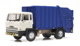 487.051.03 DAF kantelcabine A, vuilniswagen, blauw/wit HO 1:87